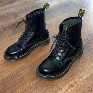 Dr. Martens 1460 Smooth Leather Lace Up Boots
